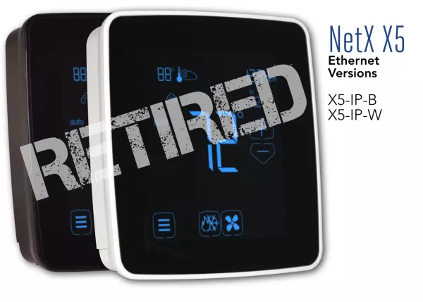 X-Series X5-IP Thermostats