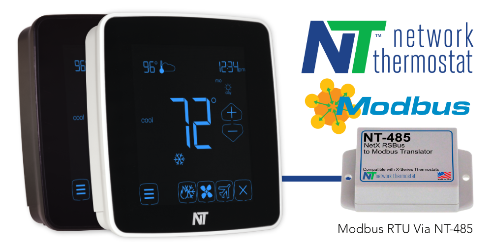 Modbus RTU Interface via NT-485 Module