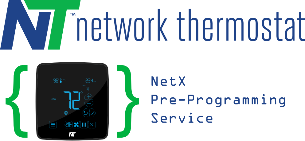 NetX Pre-Programming