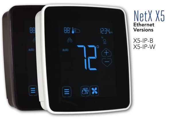 NetX X5-IP Ethernet Thermostat