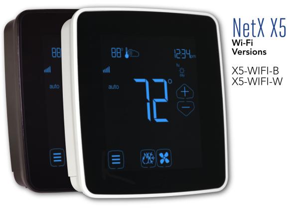 NetX X5-WIFI  Network Thermostat